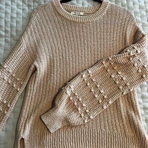 Madewell light pink sweater